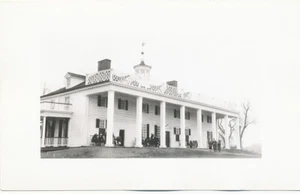 Mount Vernon VA * Full Front View taken on Mar. 31, 1931 RPPC Unique - Picture 1 of 2