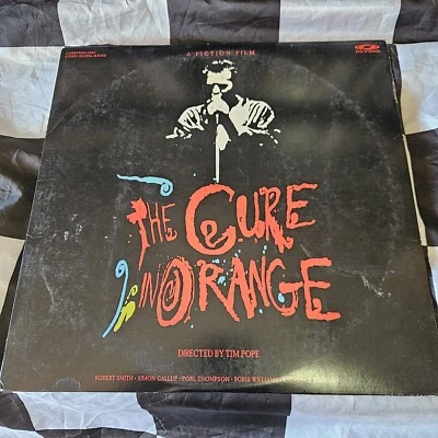 The Cure -  In Orange (1987) Laserdisc, Laser Disc Robert Smith, Goth Rock Rare Foto 1 de 4