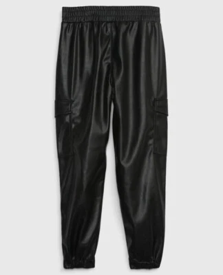 Gap girls faux leather joggers #523639 - Brand new, girls size XL-12, a bargain! - Image 1 of 4