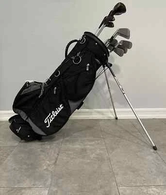 Rare Vintage Titleist Acushnet Complete Set 1,3,4,5 Woods 2-PW AC-108 Iron Set - Image 1 of 4