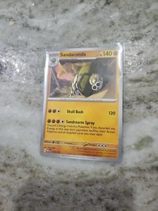Sandaconda McDonald's Pokémon Card Limited Edition - Picture 1 of 2