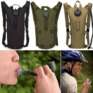 3L Water Bladder Bag Military Tactical Hiking Camping Outdoor Hydration Backpack - Picture 1 of 49