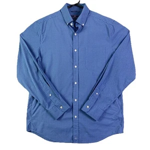 Camisa Murray Vineyard Vines Performance Calce Clásico Azul A Cuadros Para Hombres M Azul - Imagen 1 de 9
