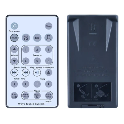 For Bose Wave Music System Remote Control AWRCC1 AWRCC2 AWRCC3 AWRCC4 AWRCC5 - Image 1 of 4