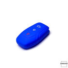 Schutzhülle Cover für FordMondeo Focus S-Max Smartkey Keyless Schlüssel, blau