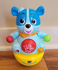 VTech Count & Wobble Cody 8” Baby Talking Music Interactive Toy Lights Up WORKS
