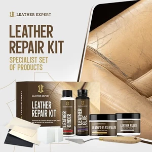 Leder Lenkrad Reparature Set Möbel, Couch, Autositze ,Sofa,Taschen, Jacke Schuhe - Bild 1 von 9
