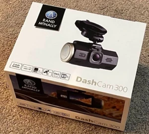 RAND MCNALLY DASH CAM 300 W/ GPS 2" LCD SCREEN NEVER USED OPEN BOX - Picture 1 of 3