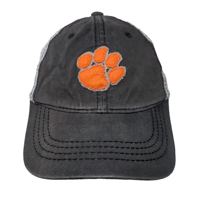 Clemson Tigers Snapback Mesh Back Trucker Hat Multi One Size Colorblock - Image 1 of 4