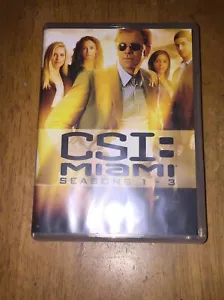 CSI MIAMI Seasons 1-3 dvd set - Picture 1 of 3