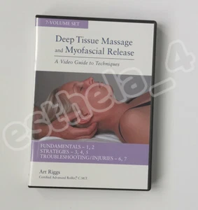 Deep Tissue Massage & Myofascial Release 7 DVD Techniques Guide Training Program - Picture 1 of 1