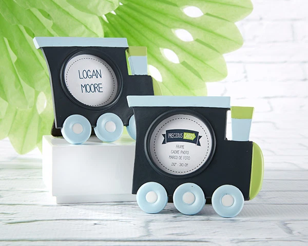Precious Cargo Train Frame Baby Shower Favors - Image 1 of 1