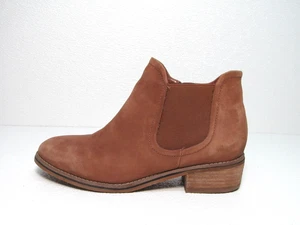 Blondo Damen 8,5M Chelsea Booties wasserdicht hellbraun Leder seitlicher Reißverschluss - Bild 1 von 9