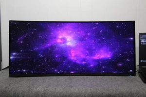 Dell Alienware AW3423DWF 34'' Quantom Dot OLED Curved Gaming Monitor - Picture 1 of 12