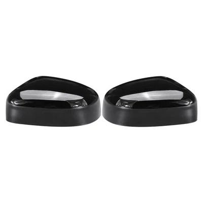 Tapas de espejo retrovisor exterior carcasa negro brillante para Ford Focus II III 2008-2018 - Imagen 1 de 4
