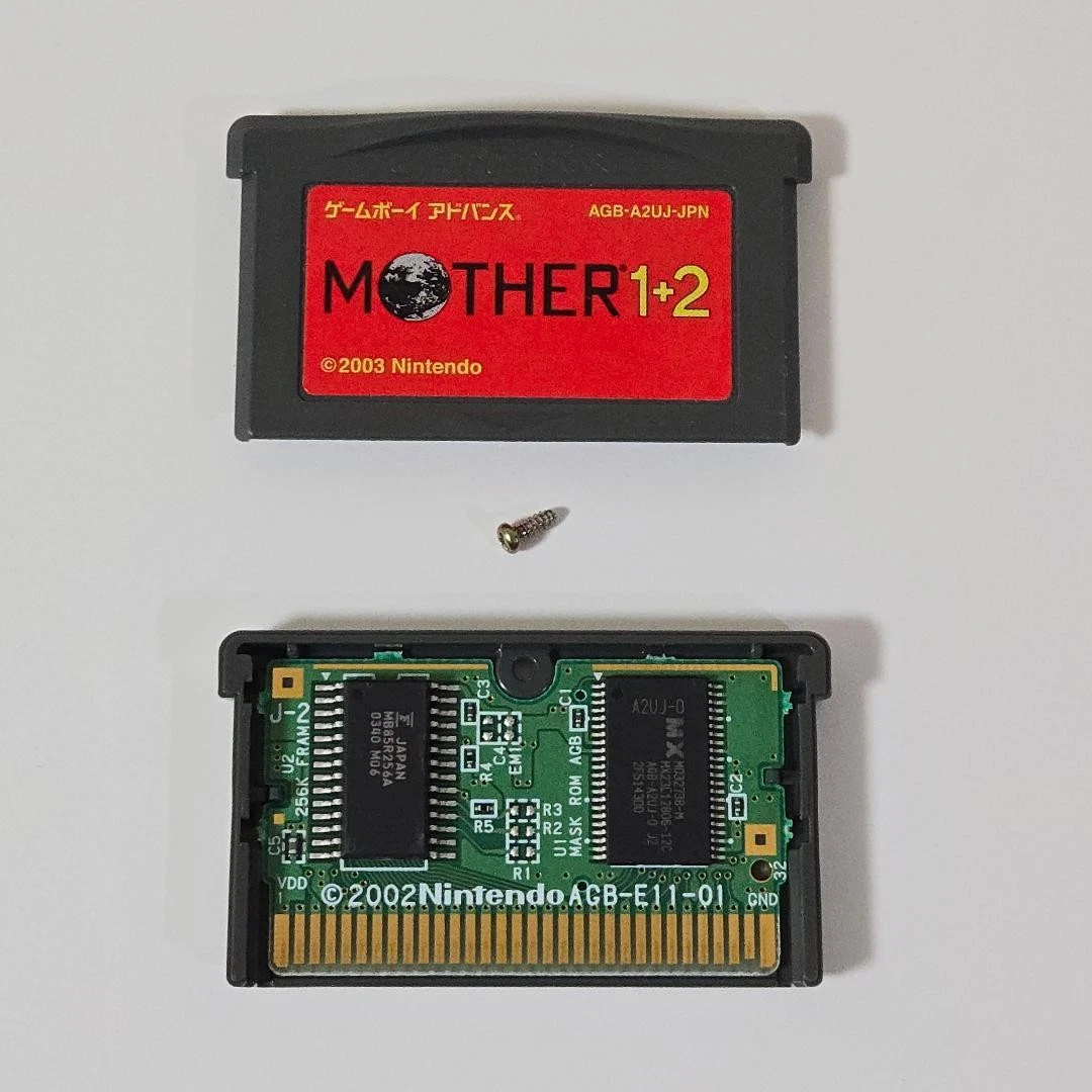 【美品】MOTHER1+2 Nintendo Gameboy Advance Mother 1 + 2 W/ box GBA Game