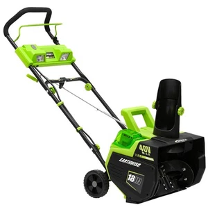 Earthwise SN74018 kabelloser elektrischer 40 Volt bürstenloser Motor, 18 Zoll Schneefräse - Bild 1 von 8