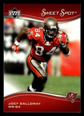 Joey Galloway 2005 Upper Deck Sweet Spot #92 Tampa Bay Buccaneers - Image 1 of 2