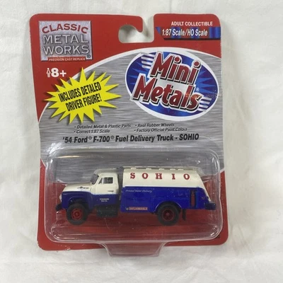 Mini Metals HO 1:87 ‘54 Ford F-700 Fuel Delivery Truck SOHIO - Image 1 of 3