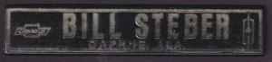 Bill Steber Chevrolet-Oldsmobile Daphne AL emblema adesivo concessionario auto - Foto 1 di 1