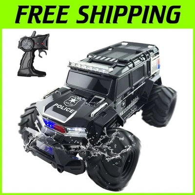 Waterproof Remote Control Police Car for Kids - Image 1 of 4