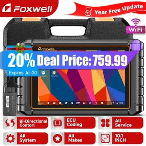 Foxwell NT1009 ALL System Bidirectional Diagnostic Scanner ECU IMMO Coding TPMS - Picture 1 of 16
