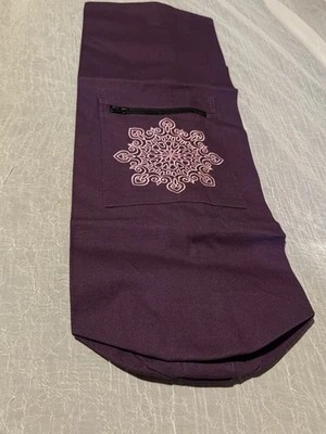 Bolsa de esterilla de yoga mandala púrpura Foto 1 de 4