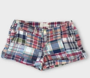 Denim & Supply Ralph Lauren Madras Patchwork Shorts Gr. 29 Baumwolle Preppy - Bild 1 von 4