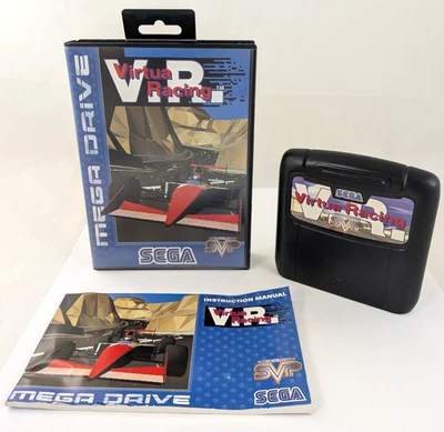 Virtua Racing - Sega Mega Drive OVP/Spielanleitung ✅ with Box + Manual MD - Bild 1 von 4