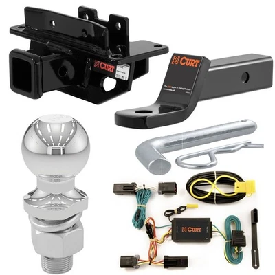 Curt Class 3 Trailer Hitch Tow Package for Chrysler Aspen Foto 1 de 4