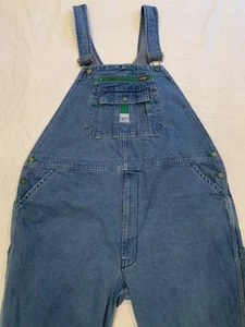 Liberty Light Wash Men’s Bib Overalls 50x32, Workwear, Farm - Picture 1 of 7