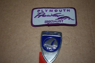 Parche Plymouth Prowler Blue Hood Emblem PLUS Plymouth Prowler Specialist Foto 1 de 3