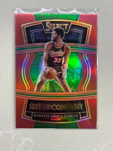 2021-22 Select Kareem Abdul-Jabbar Select Company Red Prizm #18 - Foto 1 di 2