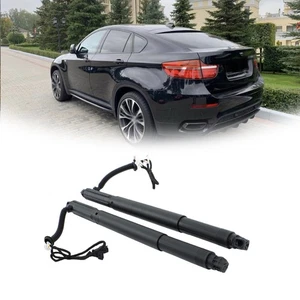2xRear Left Right Tailgate Support Bar Steel For BMW X6 E71 E72 2007-2014 Black - Picture 1 of 10