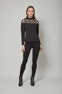 NEW! Peek-A-Boo Love Maggie Long Sleeve Top - Picture 1 of 21