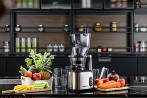 Nashorn Slow juicer - Entsafter 200w Sj200 Edelstahl BPA-Frei - Bild 1 von 12