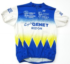 Genet Redon France Retro Vintage Cycling Bike Racing Jersey Shirt Men's Large L