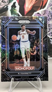 2022-2023 Panini Prizm Monopoly Black Icon RJ Barrett #59 SSP NY Knicks NBA - Bild 1 von 3