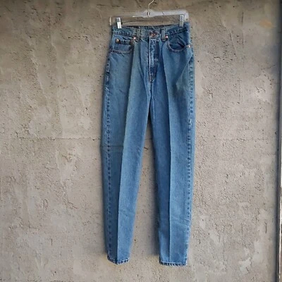 Vtg Sz 11/12 Jordache Jeans 27x31 Womens Classic Fit Blue Denim High Waisted  - Image 1 of 4