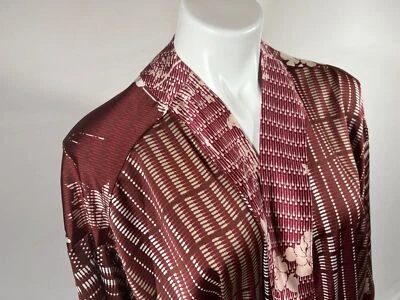 Top Chicos Travelers Frente Abierto Mujer 3P Floral Oriental Kimono Manga Larga Foto 1 de 4