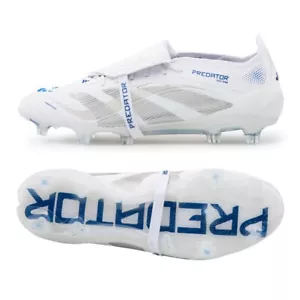Adidas Predator Elite FT FG ID8965 White Mens Soccer Shoes Football Cleats Boots - Picture 1 of 9