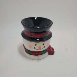Neu im Karton Scentsy Bluster Schneemann Wandstecker Wärmer Weihnachten im Ruhestand - Bild 1 von 5