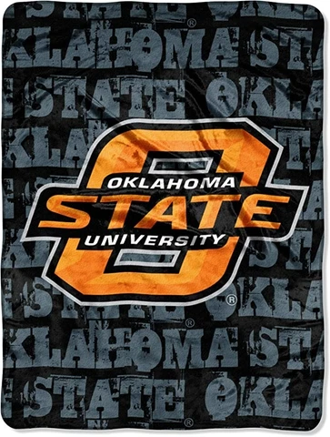 NCAA "Grunge" Micro Raschel Throw Blanket, 46" x 60" Cover