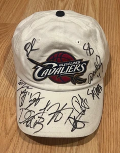 2006-07 Cleveland Cavaliers Signed Autographed Lebron James Team Hat JSA LOA - Picture 1 of 8