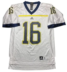 Vtg Denard Robinson Michigan Wolverines Adidas White Football Jersey Men's Small - Picture 1 of 9