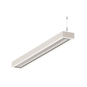 LED Lichtband Pendel-Rasterleuchte, IP20, direkt / indirekt, UGR <19, schaltbar, - Bild 1 von 3