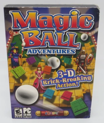 Magic Ball Adventures (PC, 2007) 3-D Brick-Breaking Action Computerspiel * - Bild 1 von 3