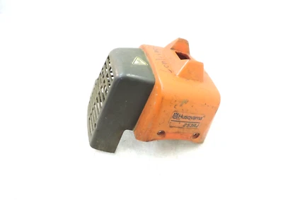 Husqvarna 253RJ Engine Cylinder Heat Muffler Cover Carter - Image 1 of 4