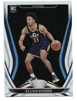 Elijah Hughes 2020-21 Panini Certified Utah Jazz #159 - Image 1 of 2