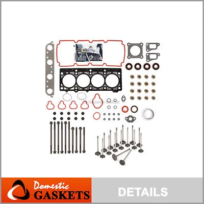 Комплект прокладок головки впускных выпускных клапанов подходит для 02–05 Chrysler Dodge Neon 2,0 л ECB - Изображение 1 из 4